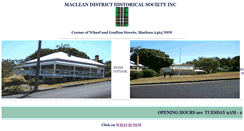 Desktop Screenshot of macleanhistory.org.au